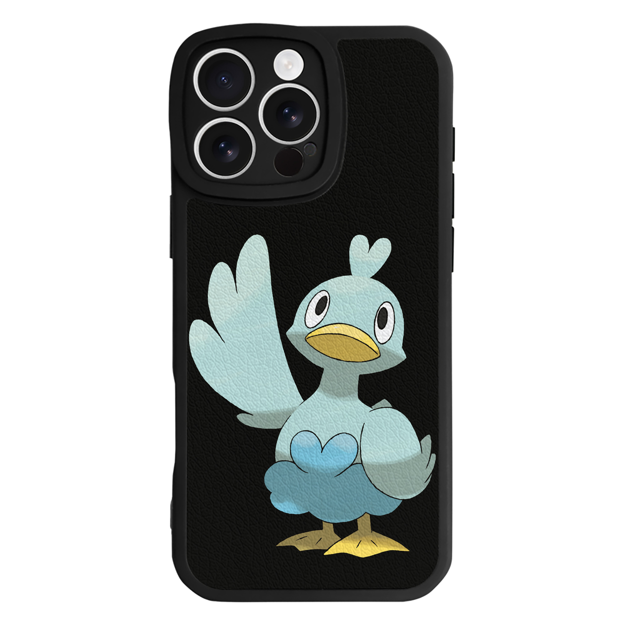 （画像用） ポケットモンスター Pokémon 【iPhone 16シリーズ対応】シリコンスマホケース（レザー調） 材質：シリコン